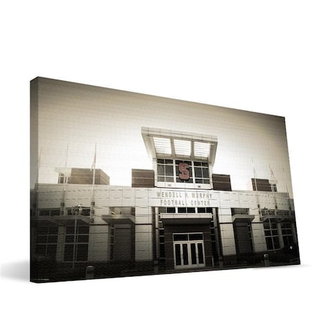 NC State 16x36 Carter-Finley Stadium Canvas